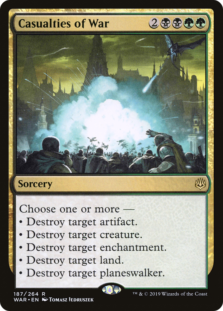 {R} Casualties of War [War of the Spark][WAR 187]