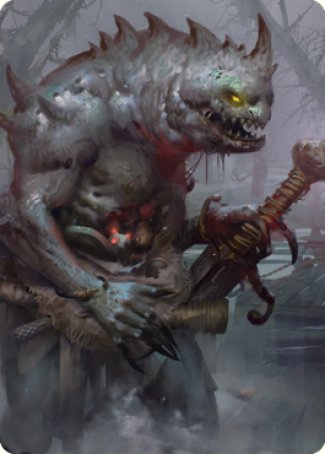 {A} Gray Slaad Art Card [Commander Legends: Battle for Baldur's Gate Art Series][ACLB 015]