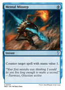 {C} Mental Misstep (White Border) [Mystery Booster 2][MB2 030]