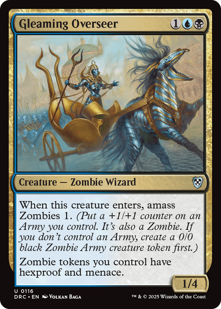 {C} Gleaming Overseer [Aetherdrift Commander][DRC 116]