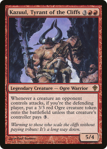 {R} Kazuul, Tyrant of the Cliffs [Worldwake][WWK 084] - Misty Mountain Games