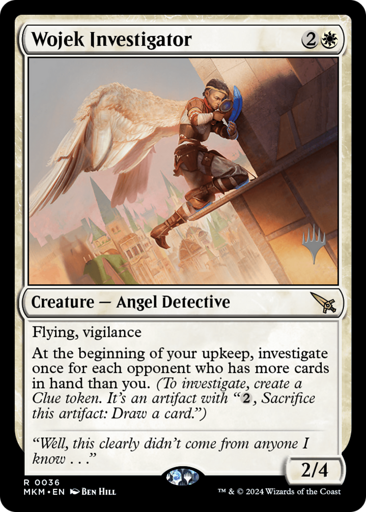 {R} Wojek Investigator (Promo Pack) [Murders at Karlov Manor Promos][PP MKM 036]