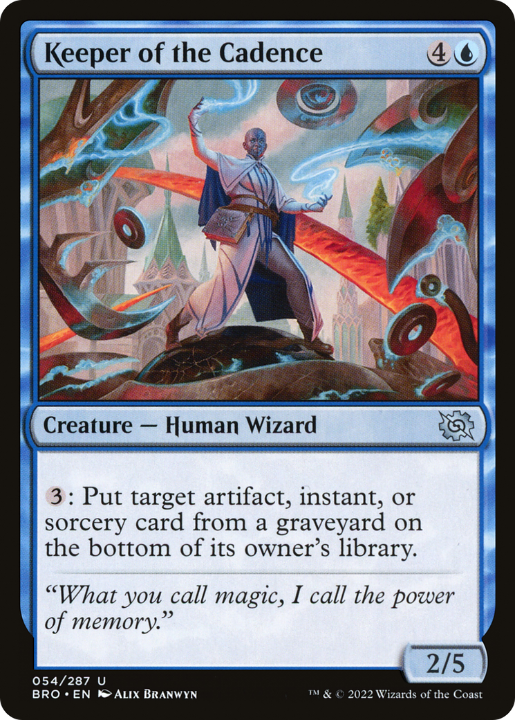 {C} Keeper of the Cadence [The Brothers' War][BRO 054]