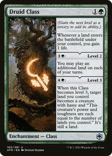 {C} Druid Class [Dungeons & Dragons: Adventures in the Forgotten Realms][AFR 180]