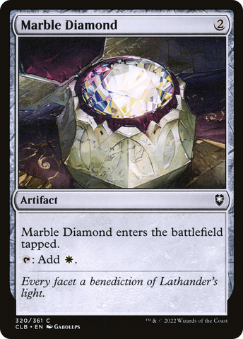 {C} Marble Diamond [Commander Legends: Battle for Baldur's Gate][CLB 320]