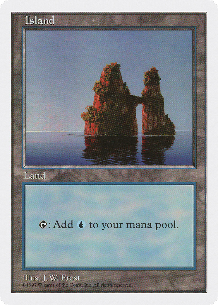 {B}[5ED 436] Island (436) [Fifth Edition]