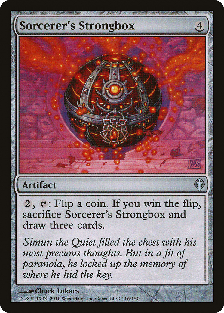 {C} Sorcerer's Strongbox [Archenemy][ARC 116]
