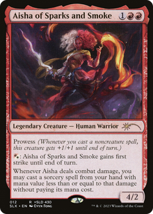 {R} Aisha of Sparks and Smoke [Secret Lair: Universes Within][SLX 012]