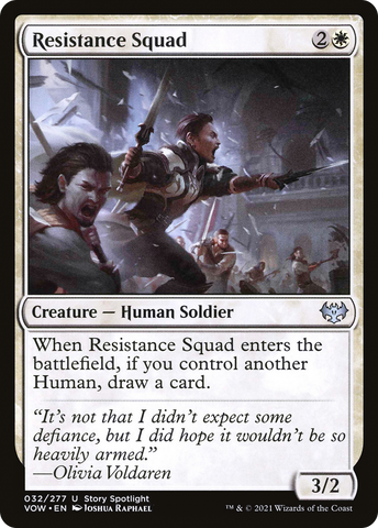 {C} Resistance Squad [Innistrad: Crimson Vow][VOW 032]