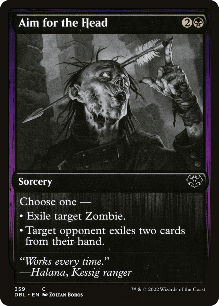 {C} Aim for the Head [Innistrad: Double Feature][DBL 359]