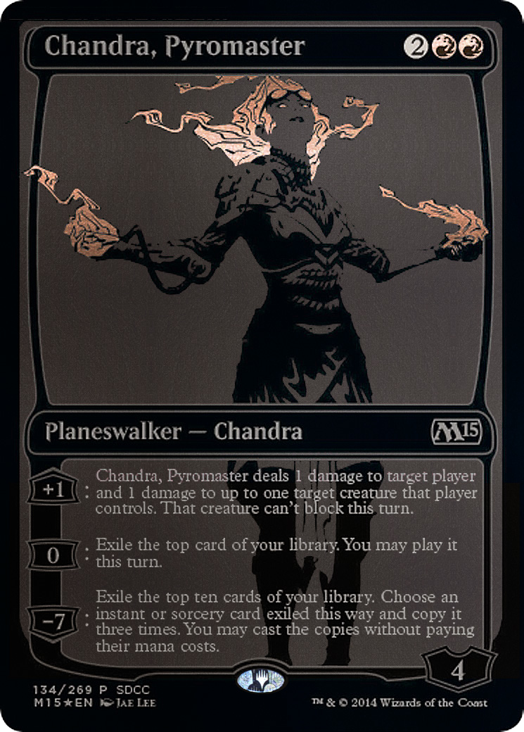 {R} Chandra, Pyromaster [San Diego Comic-Con 2014][PA SD14 134] - Misty Mountain Games