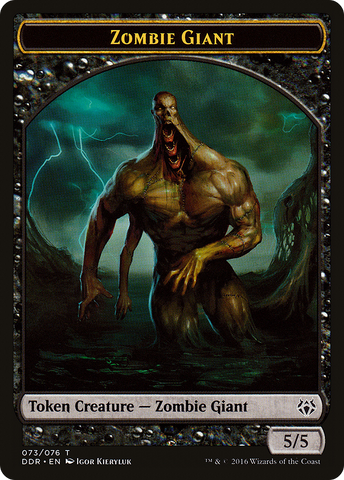 {T} Zombie Giant Token [Duel Decks: Nissa vs. Ob Nixilis][TDDR 073]