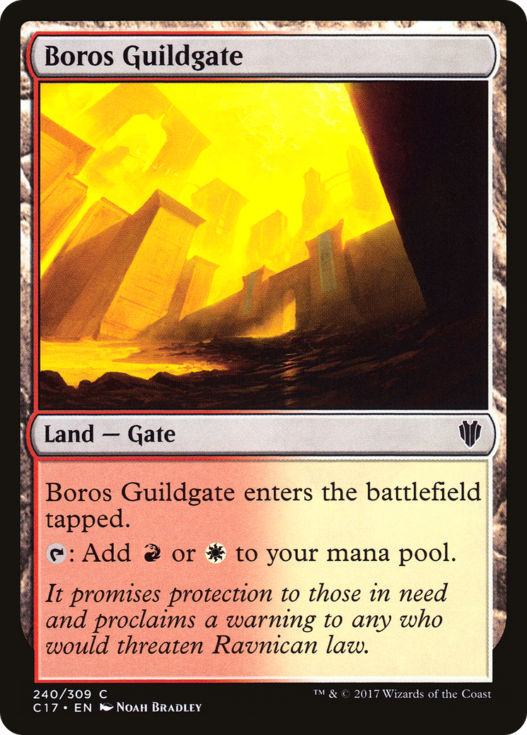 {C} Boros Guildgate [Commander 2017][C17 240]