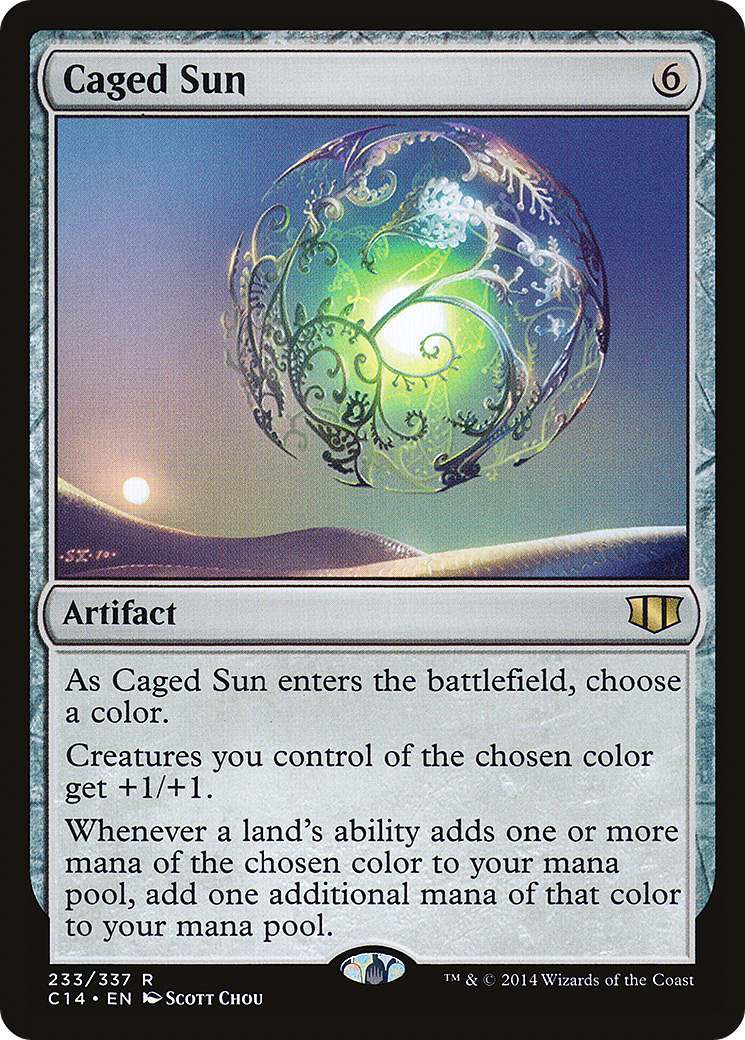 {R} Caged Sun [Commander 2014][C14 233]