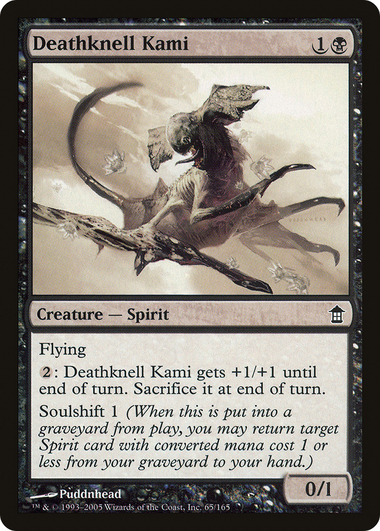 {C} Deathknell Kami [Saviors of Kamigawa][SOK 065]
