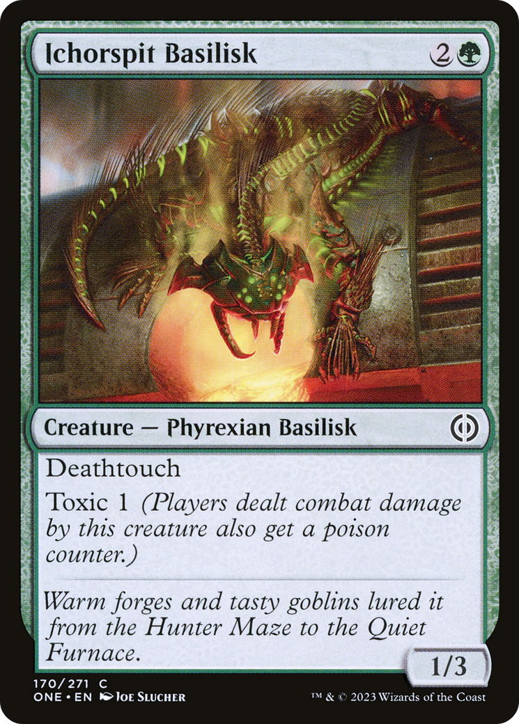{C} Ichorspit Basilisk [Phyrexia: All Will Be One][ONE 170]