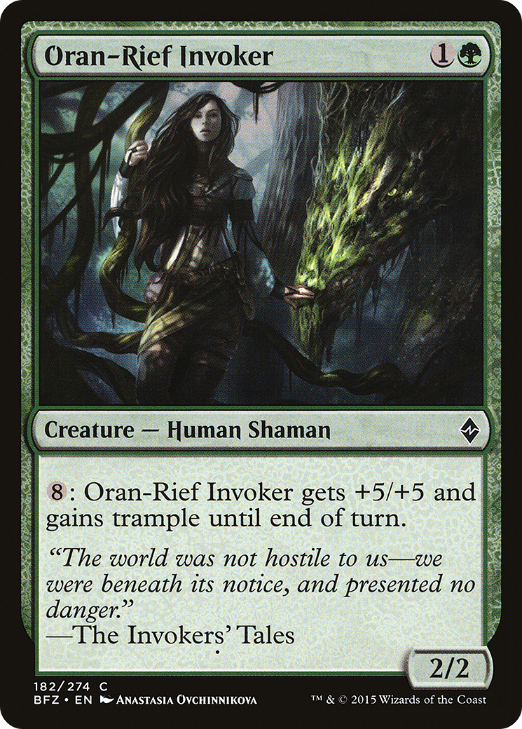 {C} Oran-Rief Invoker [Battle for Zendikar][BFZ 182]
