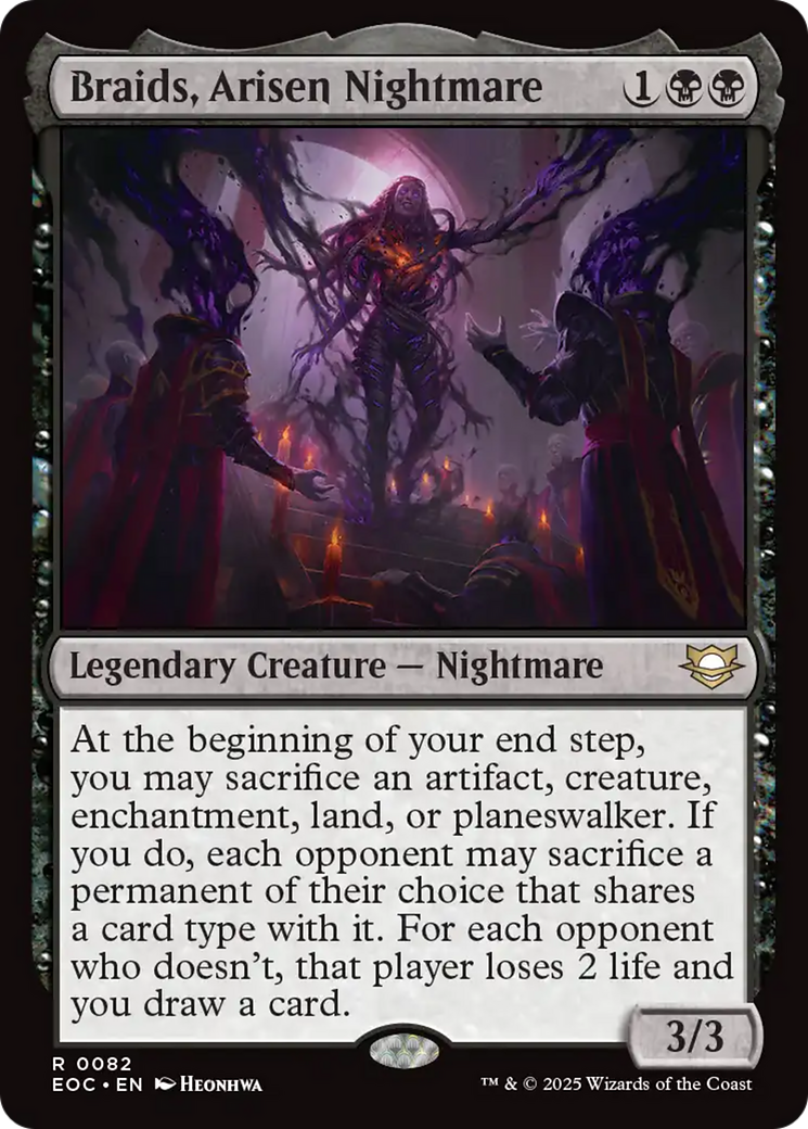 {R} Braids, Arisen Nightmare [Edge of Eternities Commander][EOC 082]