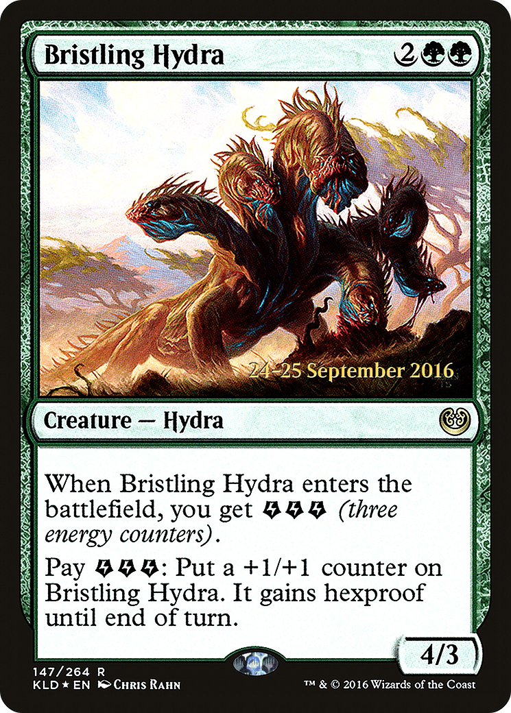 {R} Bristling Hydra [Kaladesh Prerelease Promos][PR KLD 147] - Misty Mountain Games