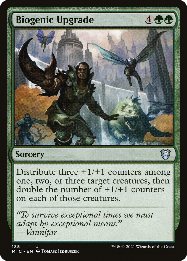 {C} Biogenic Upgrade [Innistrad: Midnight Hunt Commander][MIC 135]