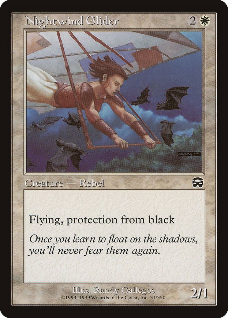 {C} Nightwind Glider [Mercadian Masques][MMQ 031]