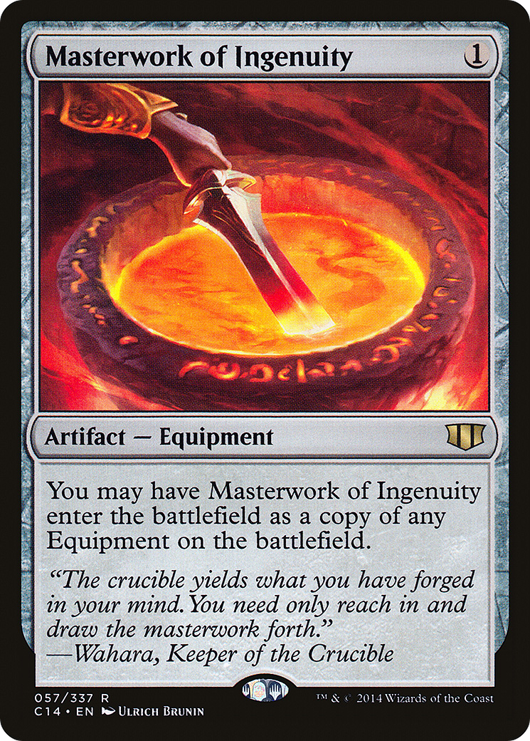 {R} Masterwork of Ingenuity [Commander 2014][C14 057] - Misty Mountain Games