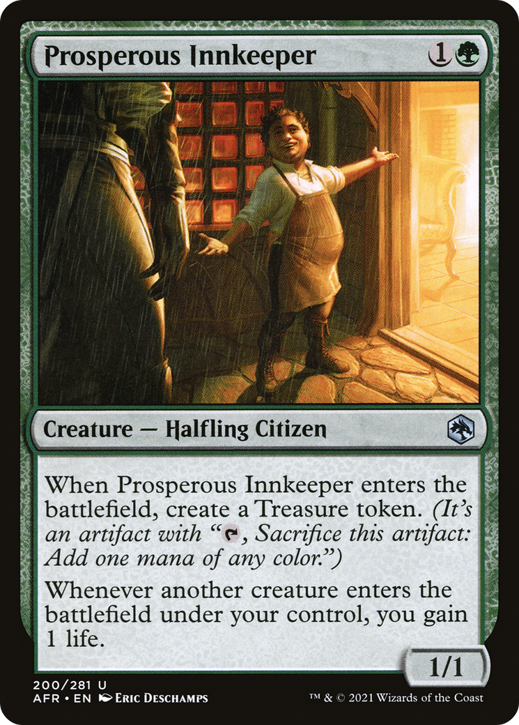 {C} Prosperous Innkeeper [Dungeons & Dragons: Adventures in the Forgotten Realms][AFR 200]