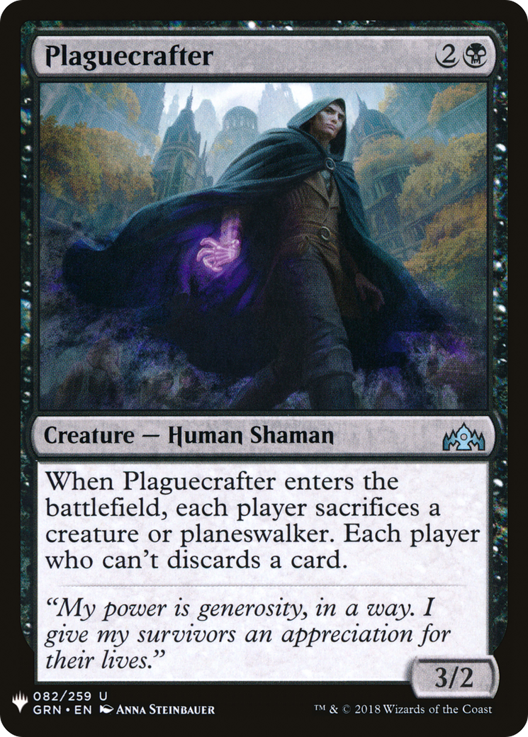 {C} Plaguecrafter [Mystery Booster][LS GRN 082]