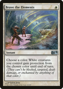 {C} Brave the Elements [Magic 2014][M14 010]