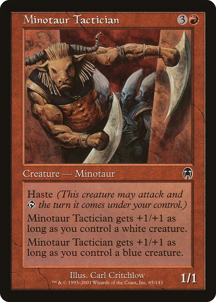 {C} Minotaur Tactician [Apocalypse][APC 065]