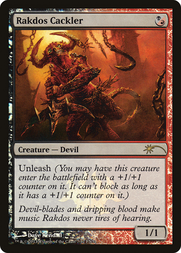 {R} Rakdos Cackler [Friday Night Magic 2013][PA F13 007]