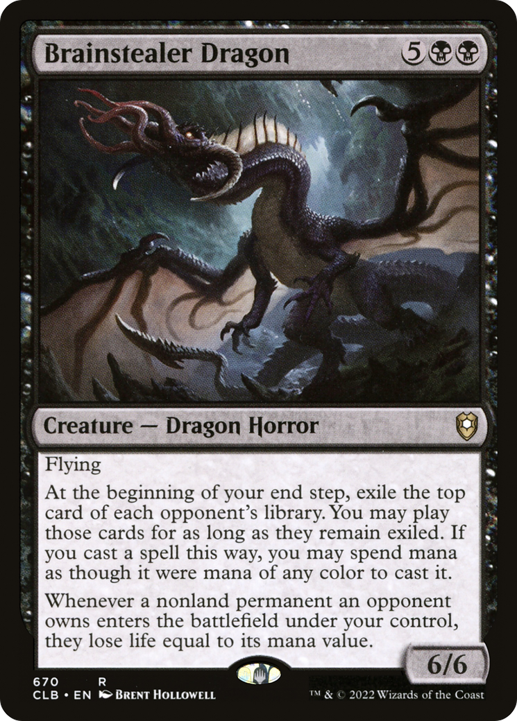 {R} Brainstealer Dragon [Commander Legends: Battle for Baldur's Gate][CLB 670]