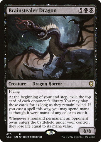 {R} Brainstealer Dragon [Commander Legends: Battle for Baldur's Gate][CLB 670]