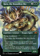 {R} Kura, the Boundless Sky (Borderless Alternate Art) [Kamigawa: Neon Dynasty][NEO 411]