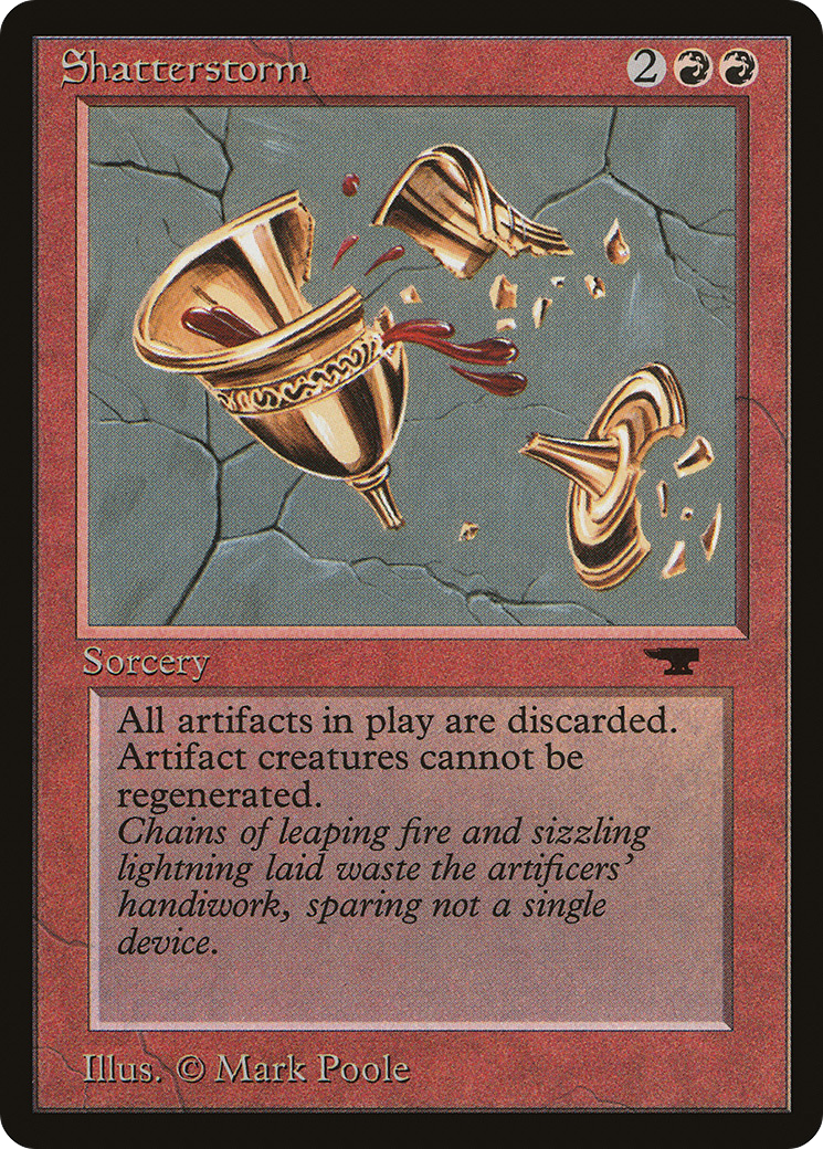 {R} Shatterstorm [Antiquities][ATQ 028]