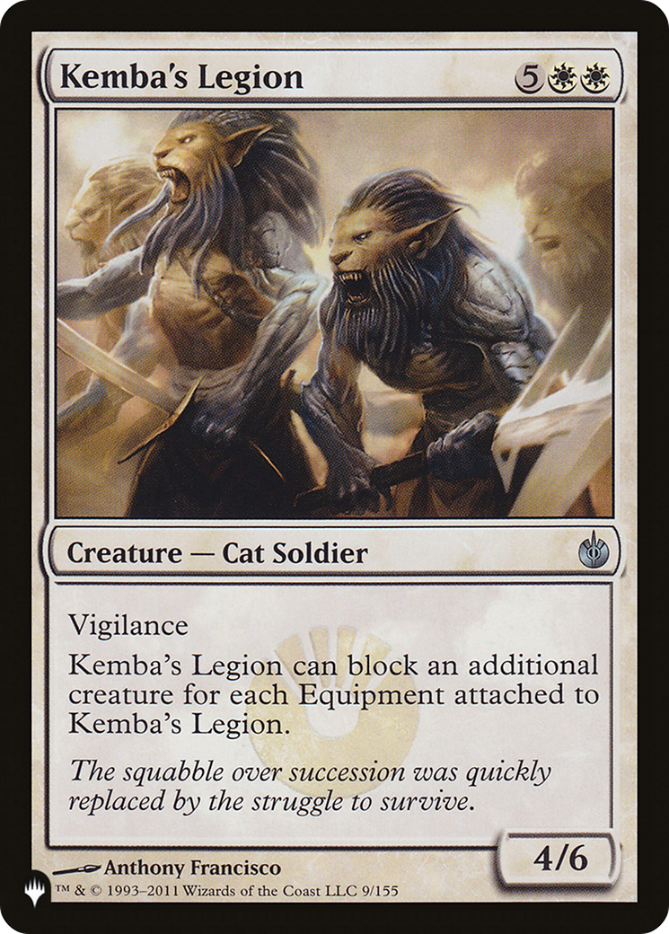 Kemba's Legion [LIST MBS-9]