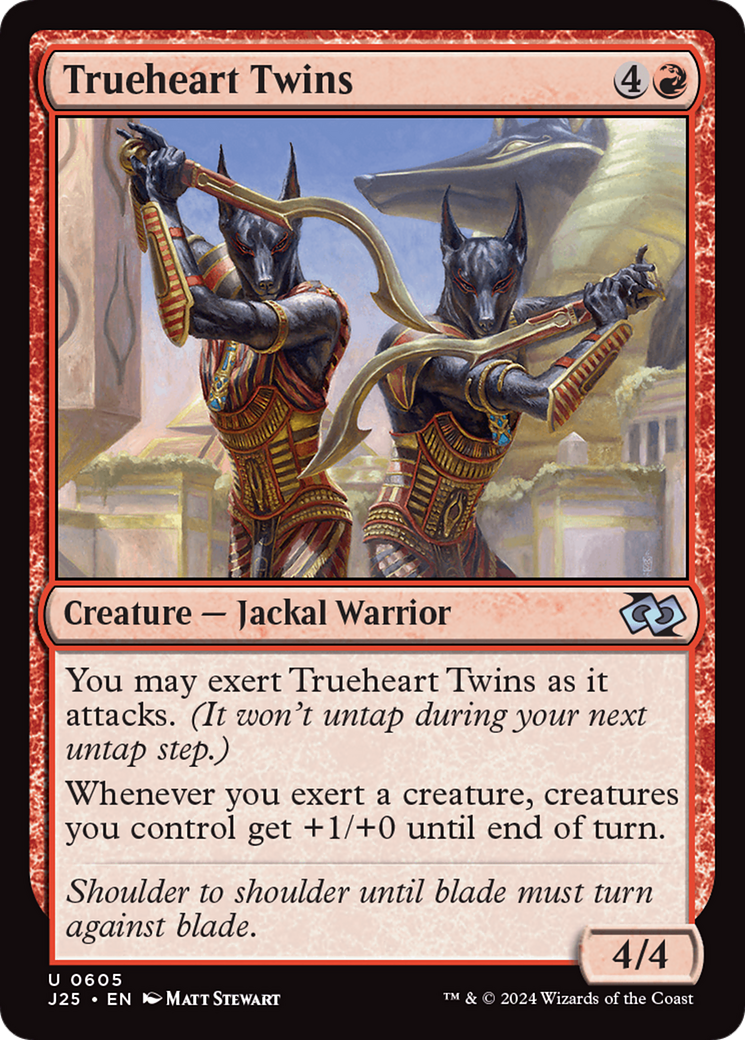 {C} Trueheart Twins [Foundations Jumpstart][J25 605]