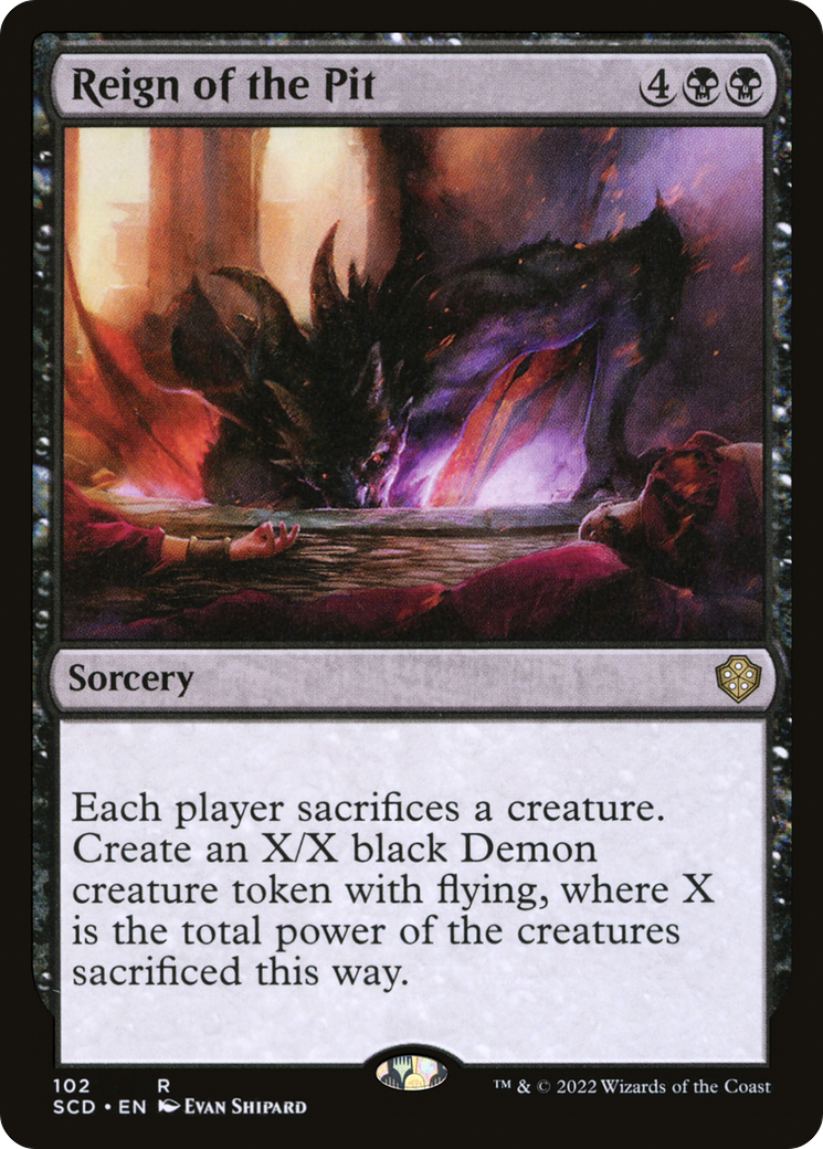 {R} Reign of the Pit [Starter Commander Decks][SCD 102]