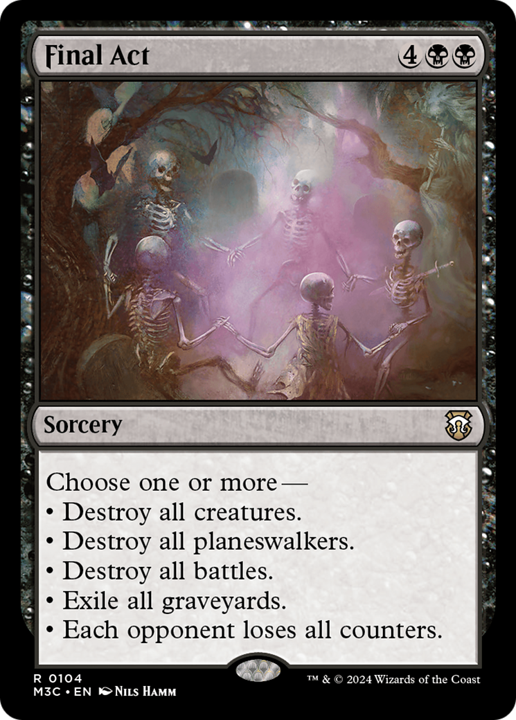 {R} Final Act [Modern Horizons 3 Commander][M3C 104]