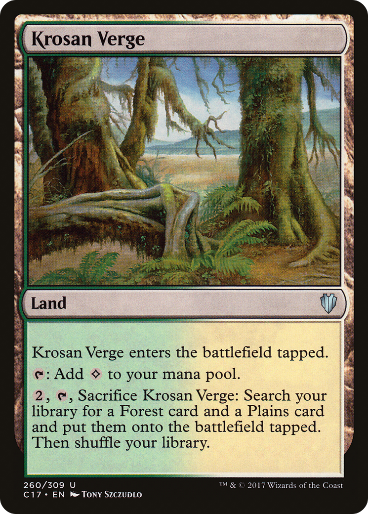 {C} Krosan Verge [Commander 2017][C17 260]