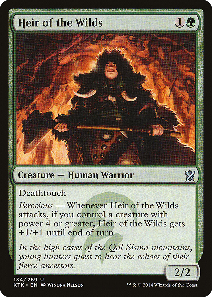 {C} Heir of the Wilds [Khans of Tarkir][KTK 134]
