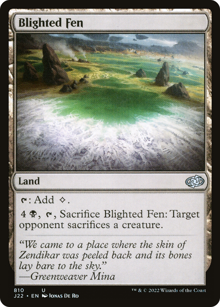 {C} Blighted Fen [Jumpstart 2022][J22 810]