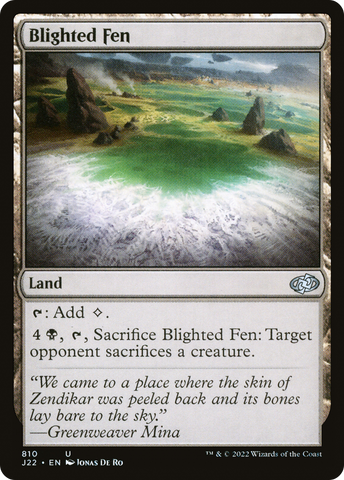{C} Blighted Fen [Jumpstart 2022][J22 810]