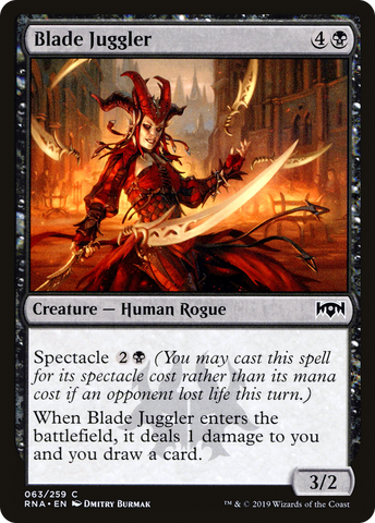 {C} Blade Juggler [Ravnica Allegiance][RNA 063]