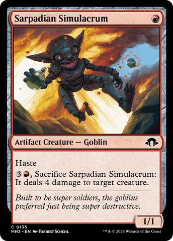 {C} Sarpadian Simulacrum [Modern Horizons 3][MH3 135]