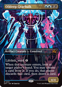 {@R} Oildeep Gearhulk (Borderless) [Aetherdrift][DFT 351]