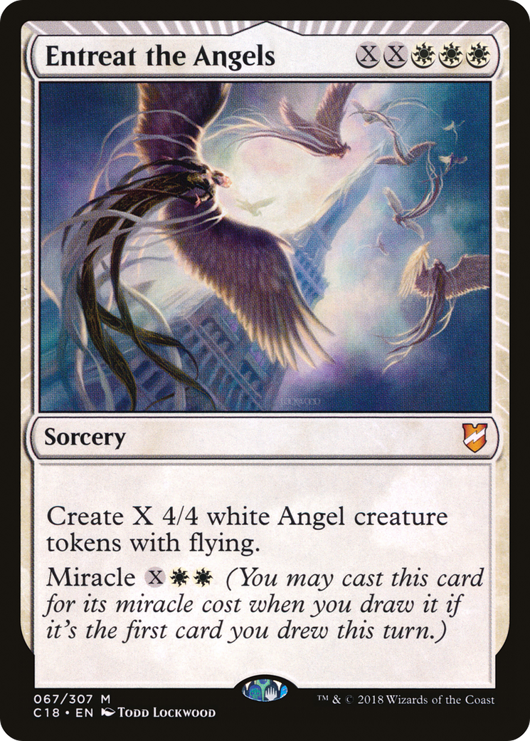 {R} Entreat the Angels [Commander 2018][C18 067]