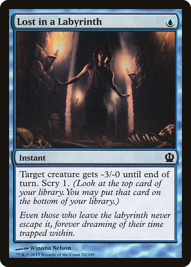 {C} Lost in a Labyrinth [Theros][THS 052]