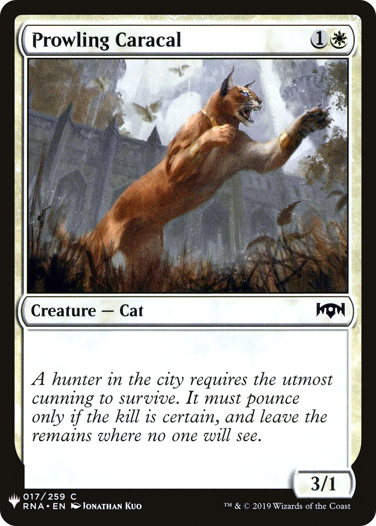 {C} Prowling Caracal [Mystery Booster][LS RNA 017]