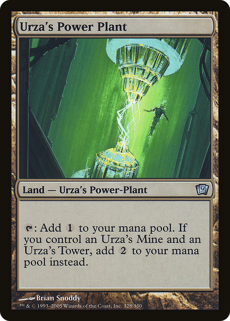 {C} Urza's Power Plant [Ninth Edition][9ED 328]